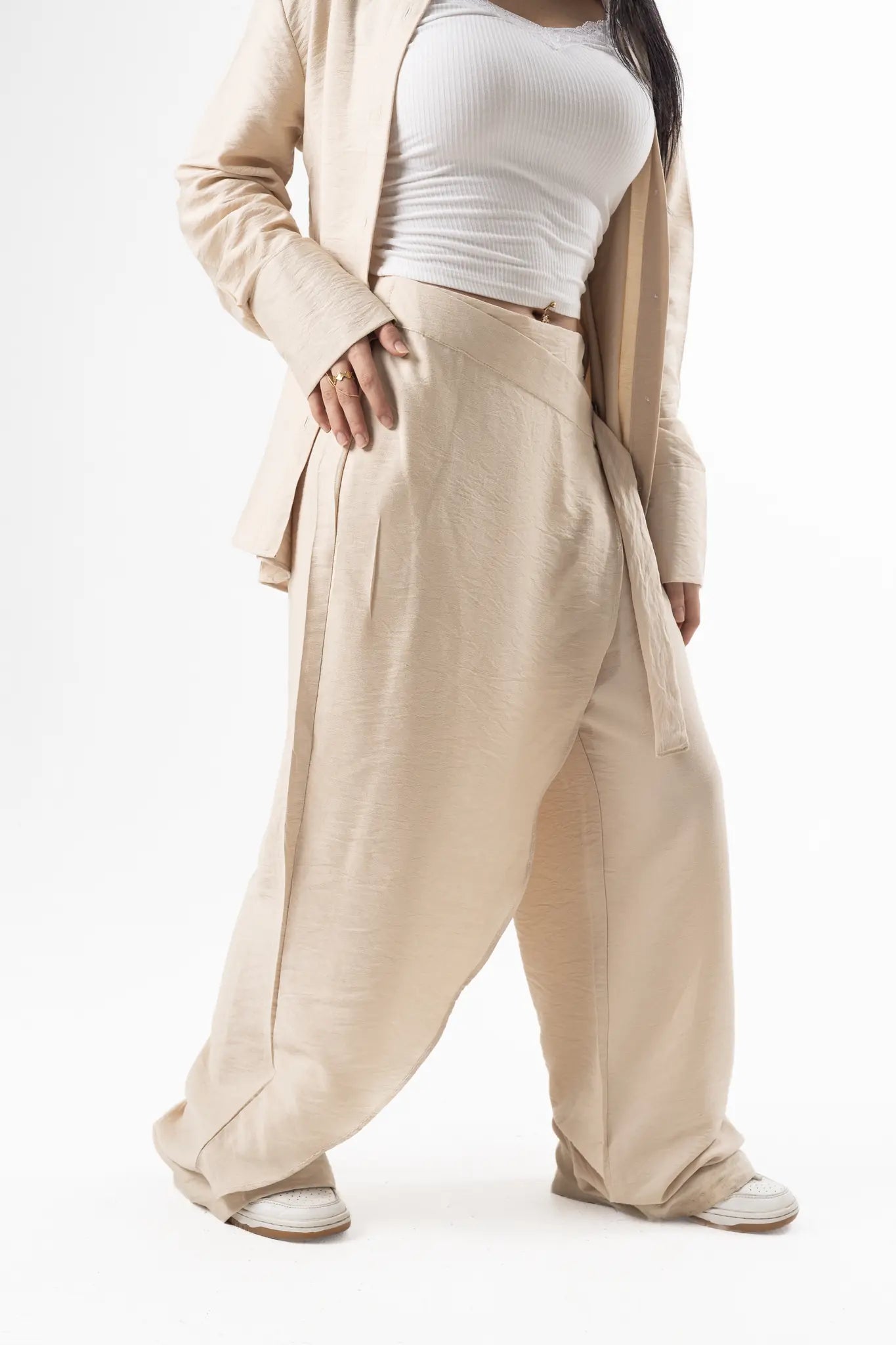 Wrap Linen pants