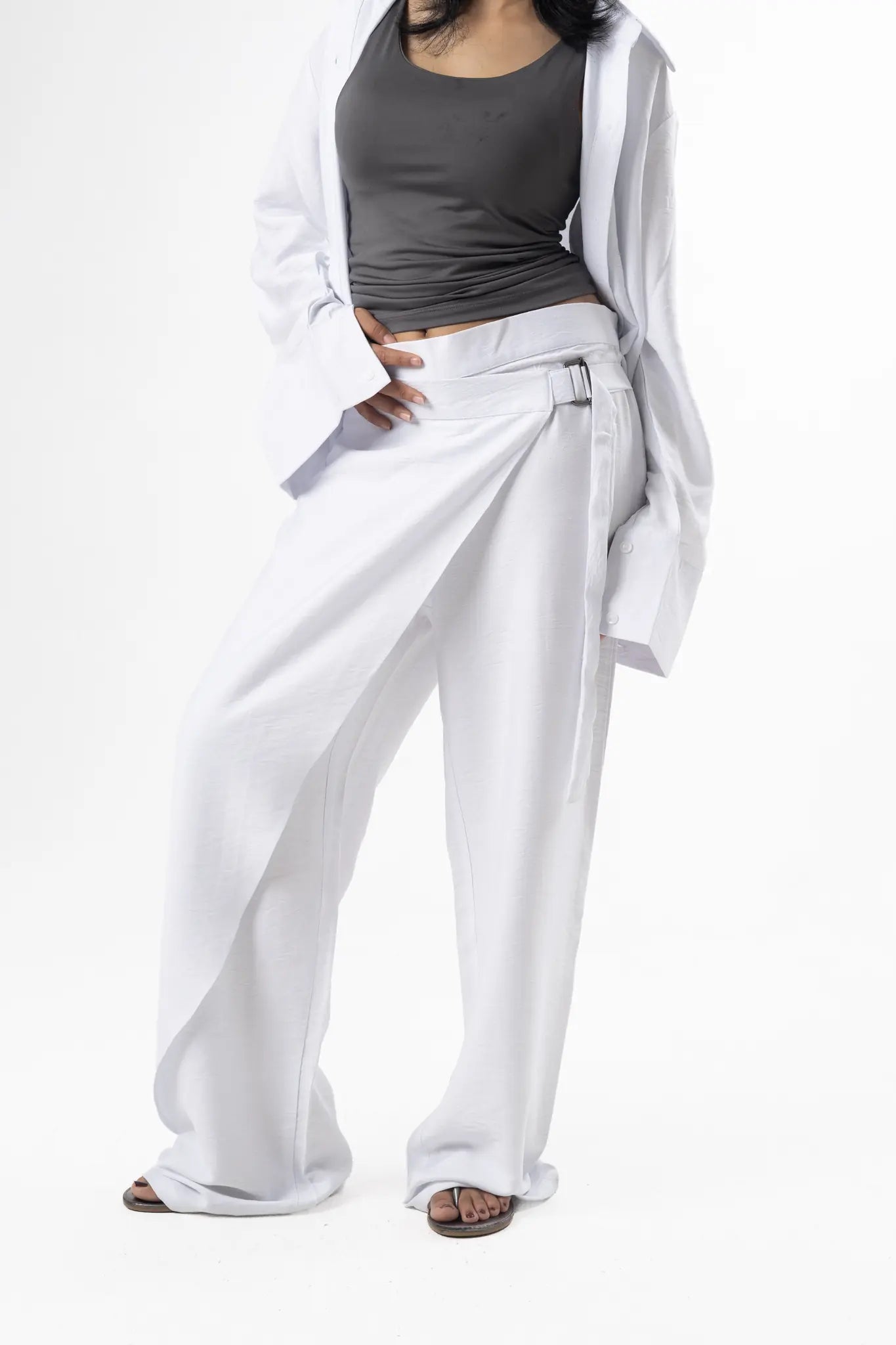 Wrap Linen pants