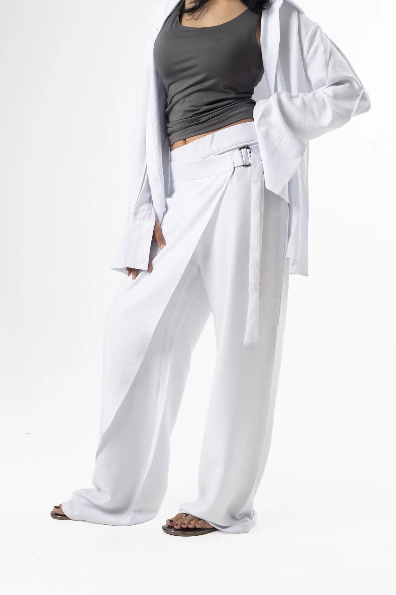 Wrap Linen pants