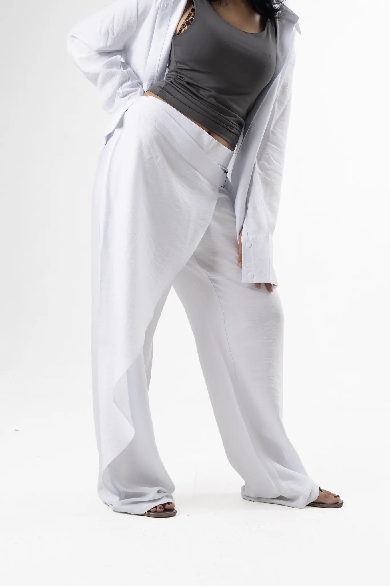 Wrap Linen pants