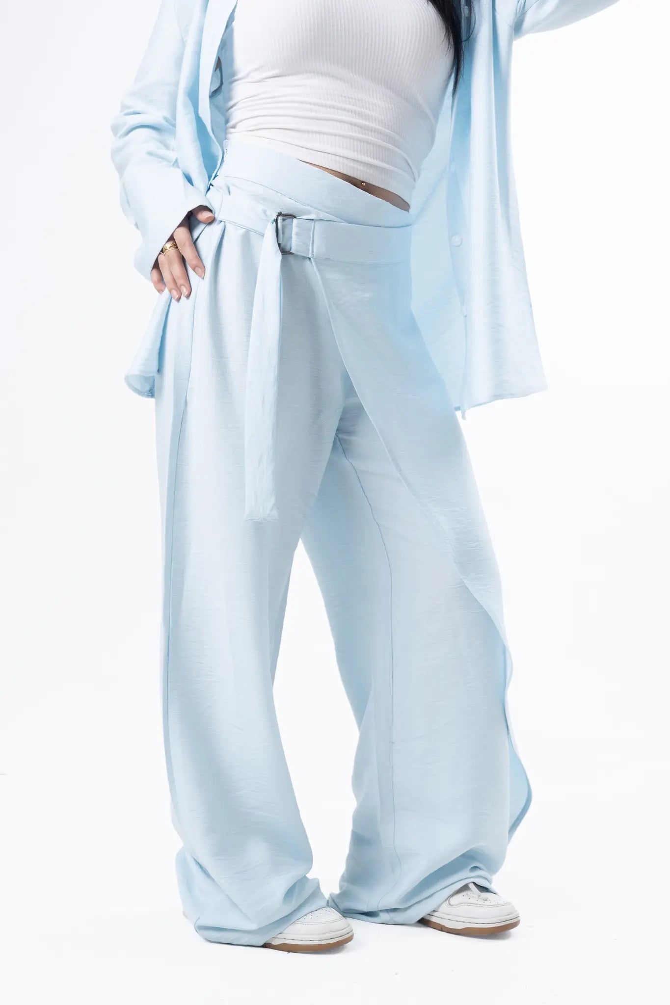Wrap Linen pants