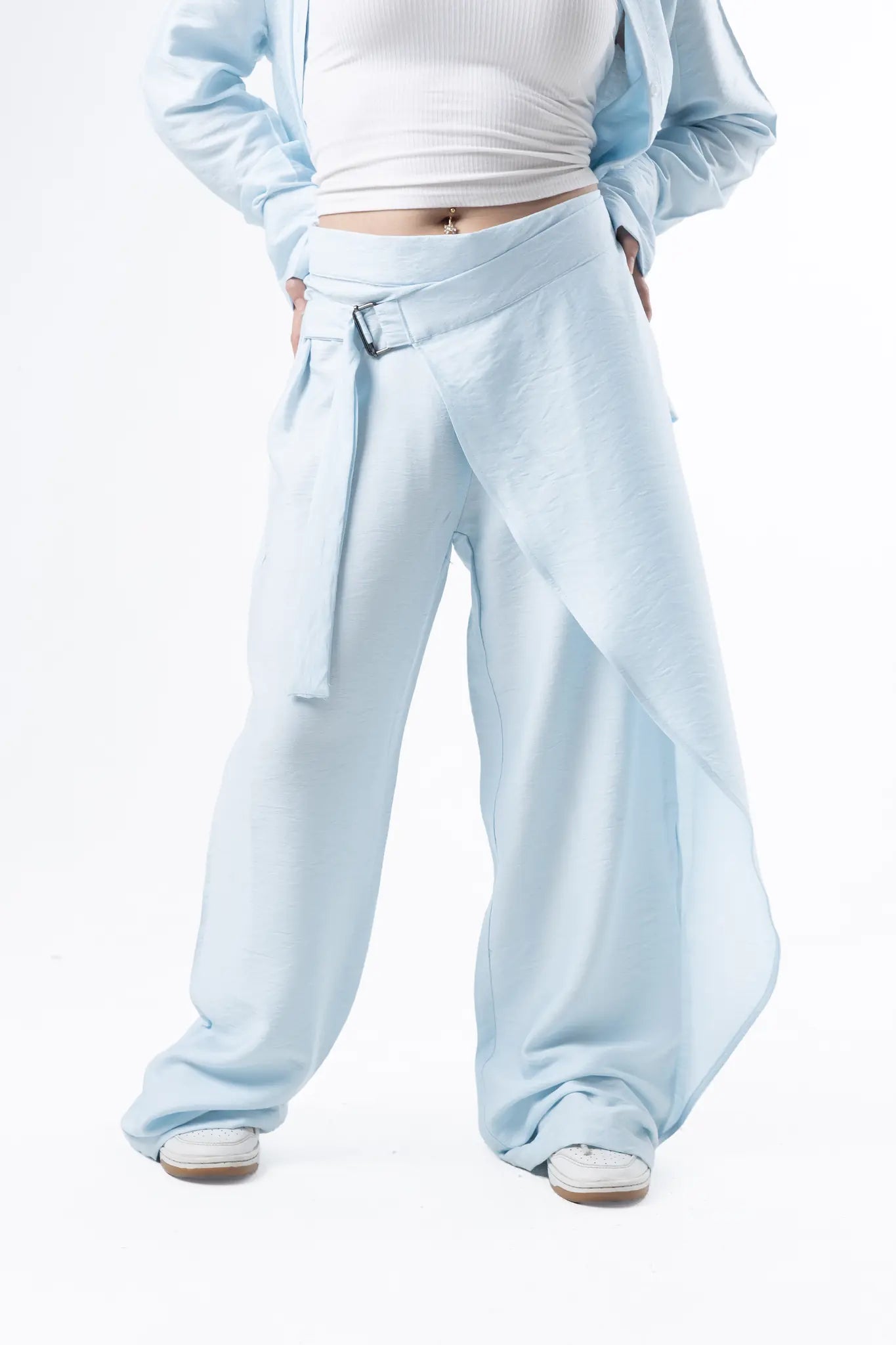 Wrap Linen pants